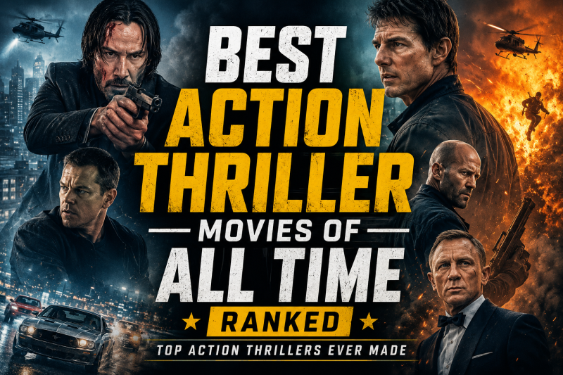 Best Action Thriller Movies of All Time Ranked (Top Action Thrillers Ever Made)