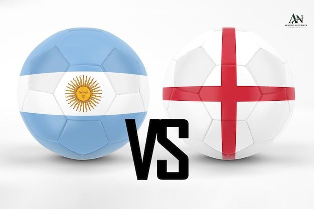 Harry Kane and Lionel Messi before the England vs Argentina FIFA World Cup 2026 semifinal.